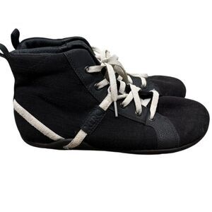 Xero Shoes Black White Toronto High Top Sneakers Womens Sz 8.5 Barefoot Minimal